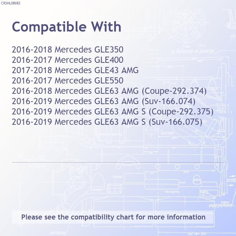 Replacement Plastic Passenger Side Headlight Bracket (See compatibility Chart)