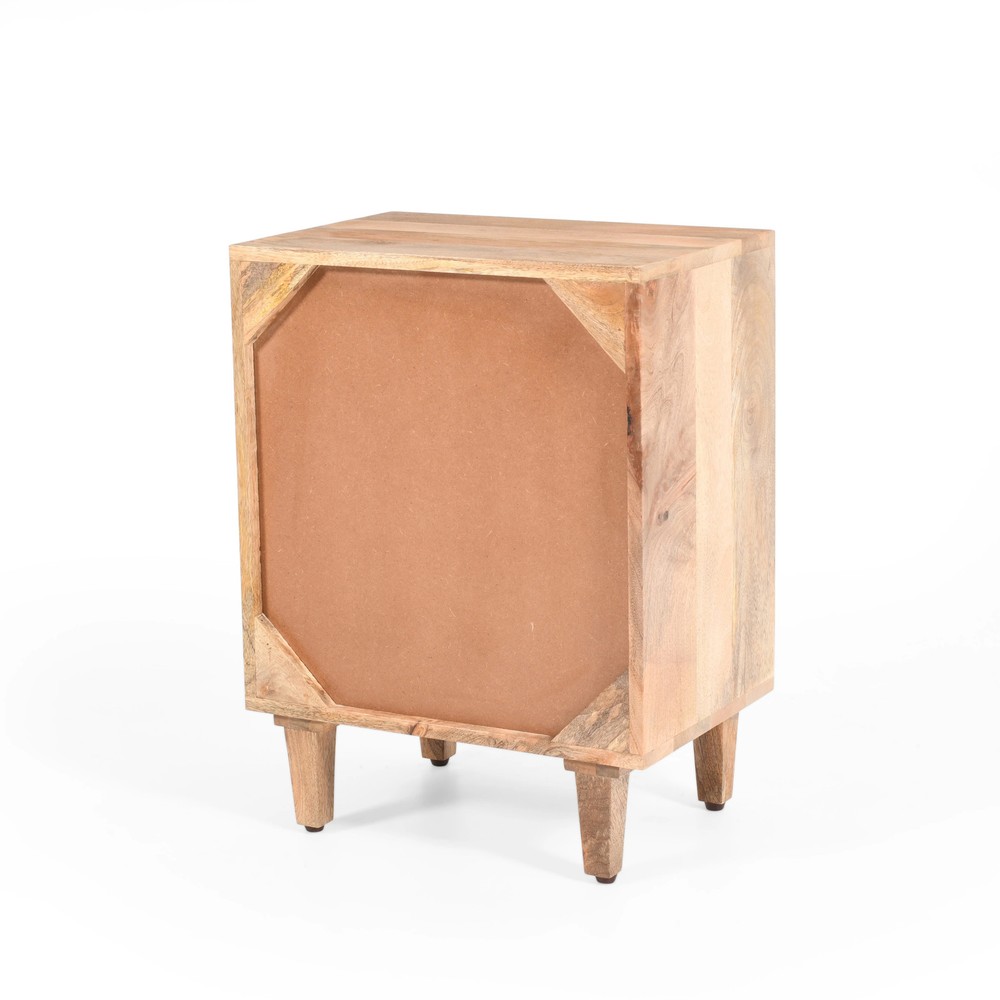 Christopher Knight Home - Avery Modern Natural Solid Wood Nightstand with...