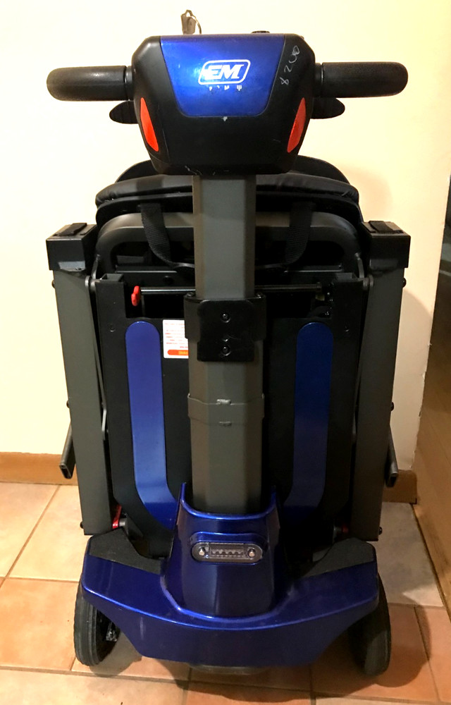 Enhance Mobility Mojo Folding Electric Scooter - Blue