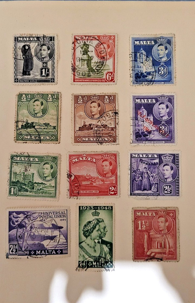 Malta Stamps 1936 onwards