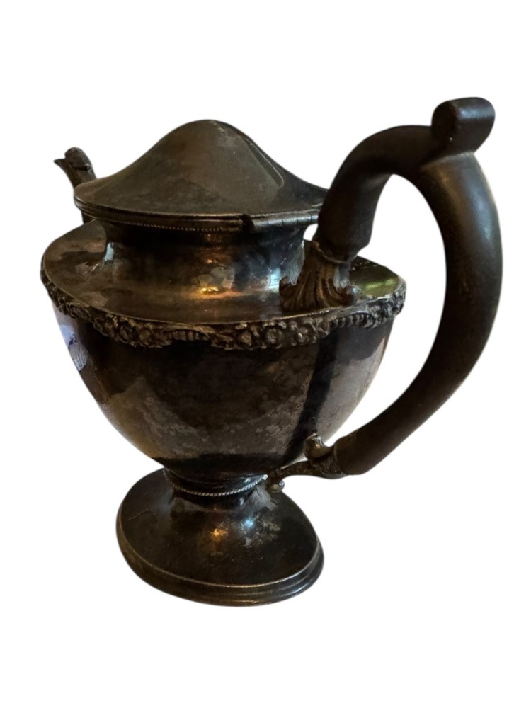 Antique E.G Webster Silver plated pitcher