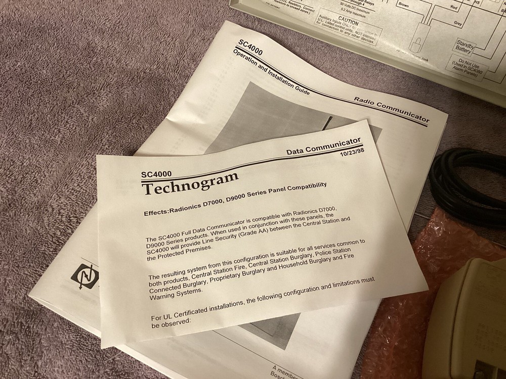 SAFECOM…SC4000….Communications Panel…..NEW