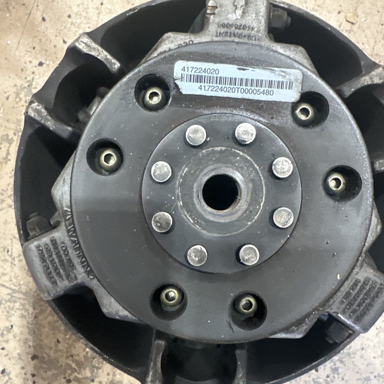 16 SKI DOO SUMMIT800 PRIMARY CLUTCH DRIVE OEM