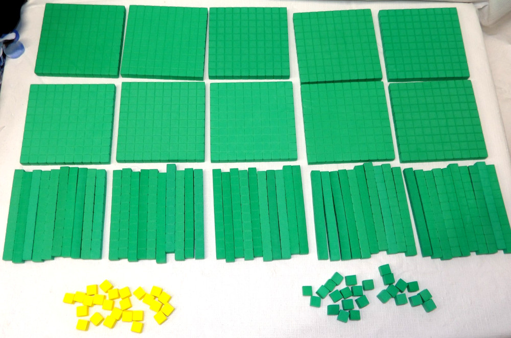 Math Manipulatives• Foam• 1700+ Pcs.• Various Math Sets w/ Extra Pieces!•