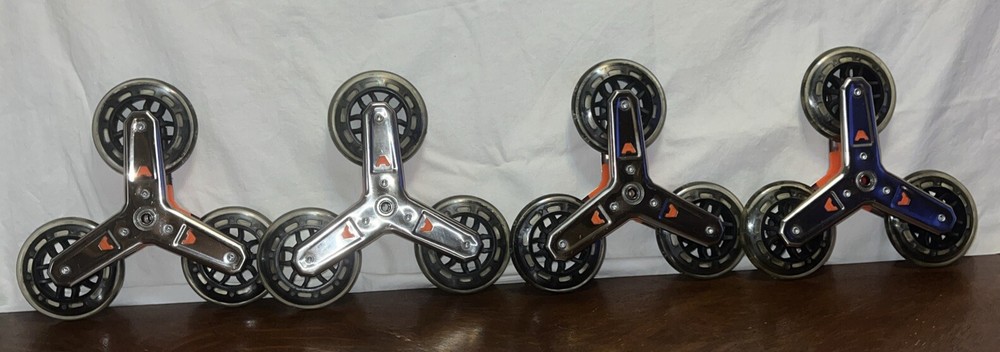 4 OLOTU 360 Swivel Pull Utility Trolley Casters