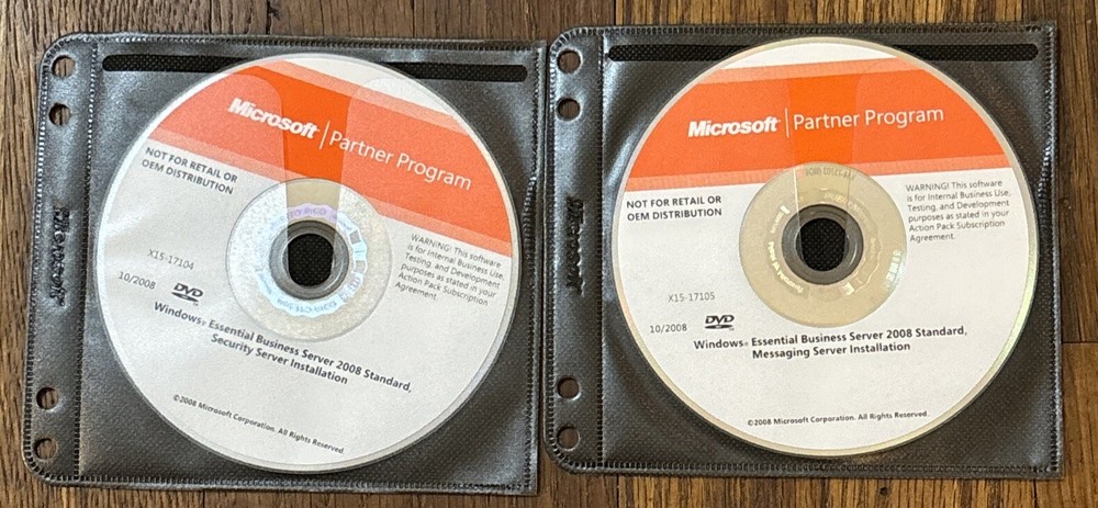 Windows Essential Business Server 2008 Security Server Messaging Installation