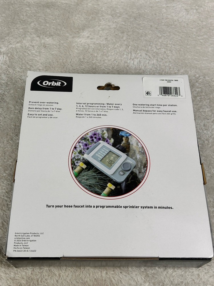 Orbit Pro Contractor Grade Watering Timer 2 Port