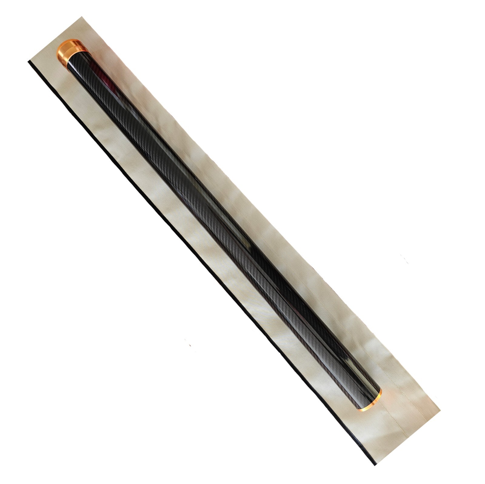 CARBON FIBER TWILL WEAVE 2" ROD CARRYING TUBE 2" DIA FOR 2PC/4PC FLY ROD 2WT/12