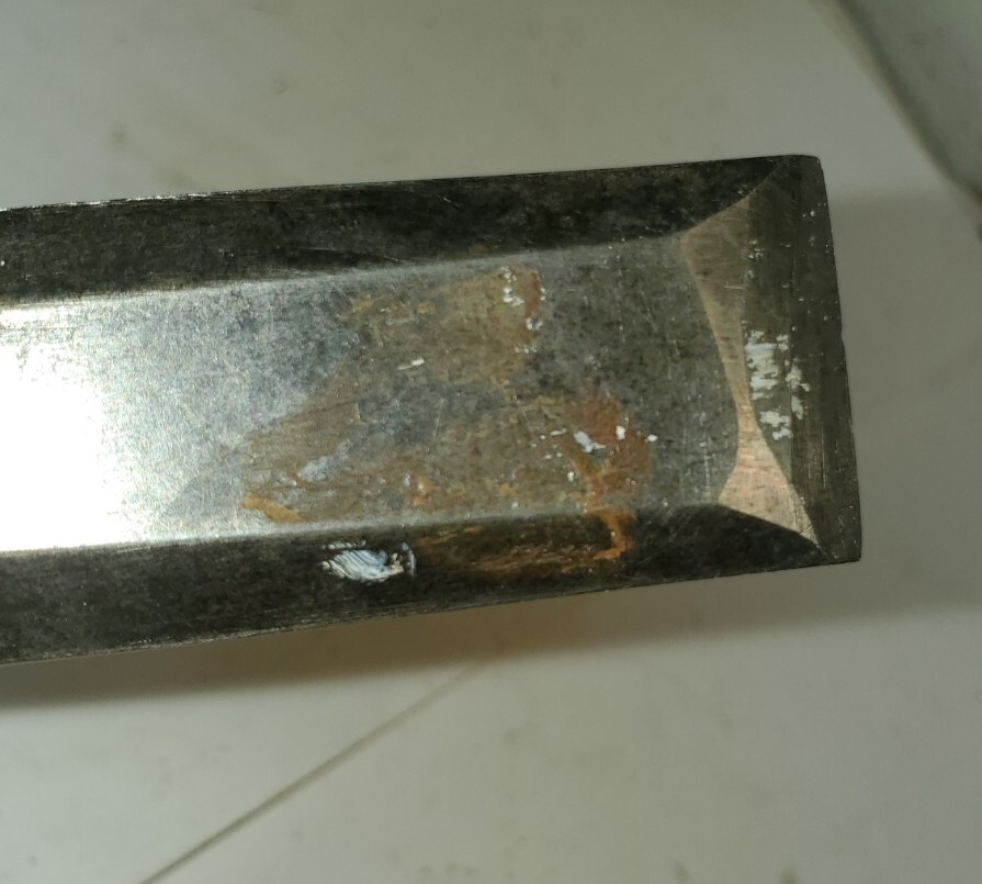 Vintage STANLEY D Made In Usa Beveled Edge 1" Socket Chisel