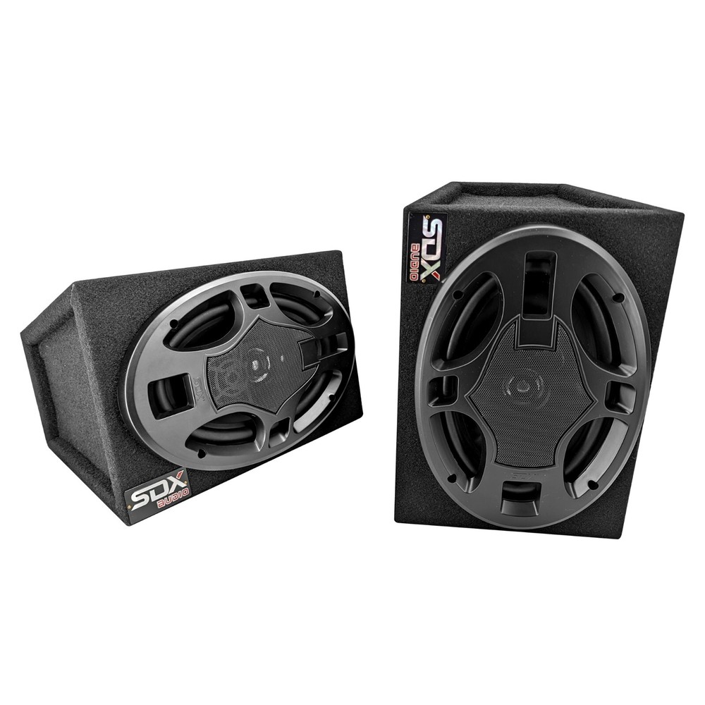 SDX Audio 6x9 4-way 800W Car Speaker Hatchback Box (pair)