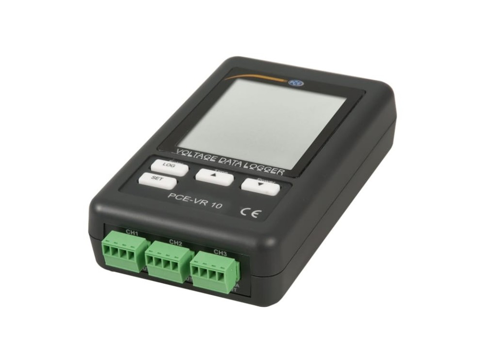 PCE PCE-VR 10 - Voltage Data Logger, 3 channels