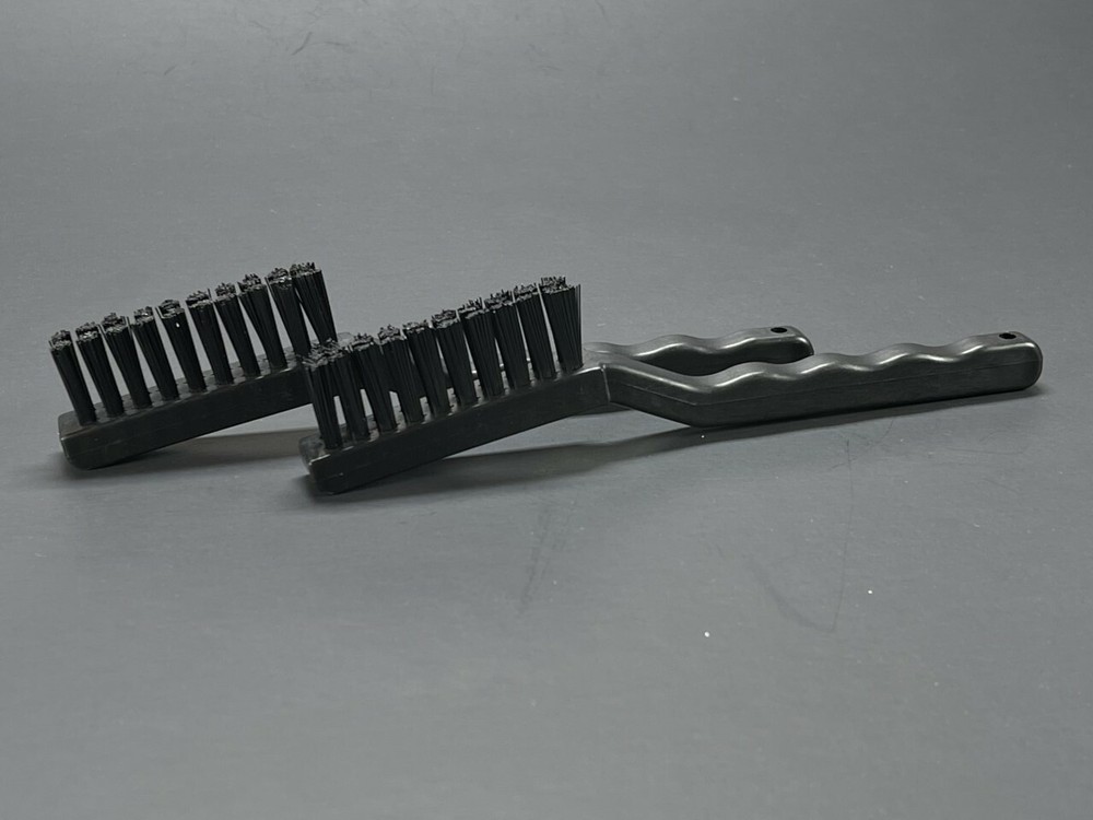 2Pcs Black Handle computer PCB Rework ESD Anti Static Brush Cleaning Tool