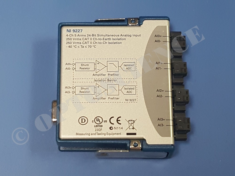 National Instruments NI 9227 cDAQ Analog Current Input Module