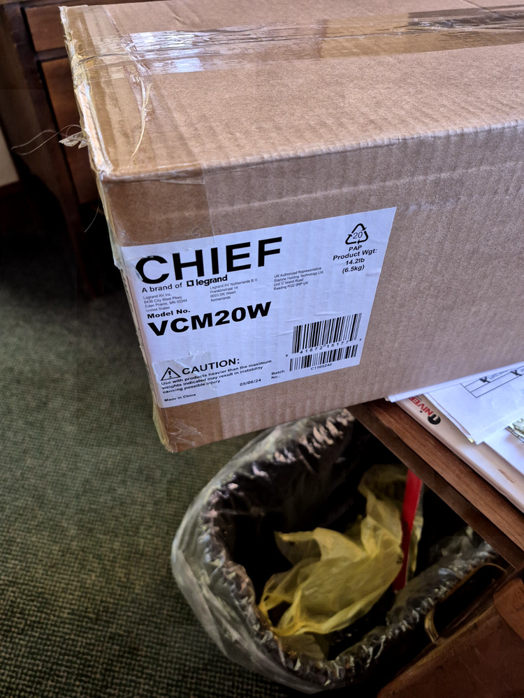 Chief VCM20W HD Projector Mount Support