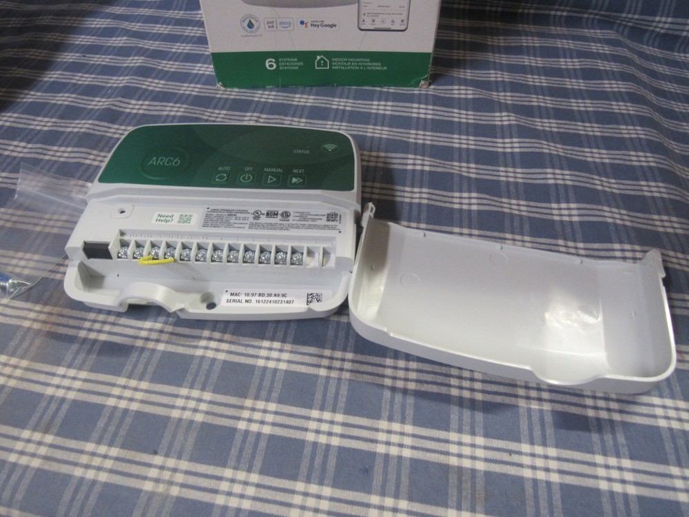 Rain Bird ARC6 (6) Zone App Based Irrigation Controller (Open Box) FREE SHIPPING