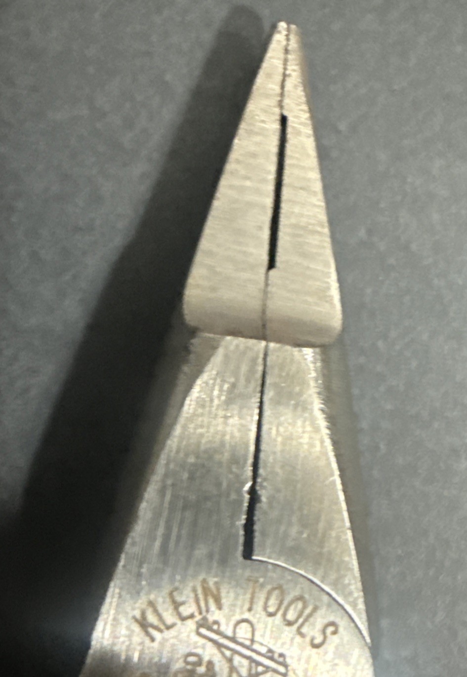 1994 VINTAGE KLEIN TOOLS SHORT NOSE PLIERS NEEDLE TELEPHONE WORK D2291 NOS USA