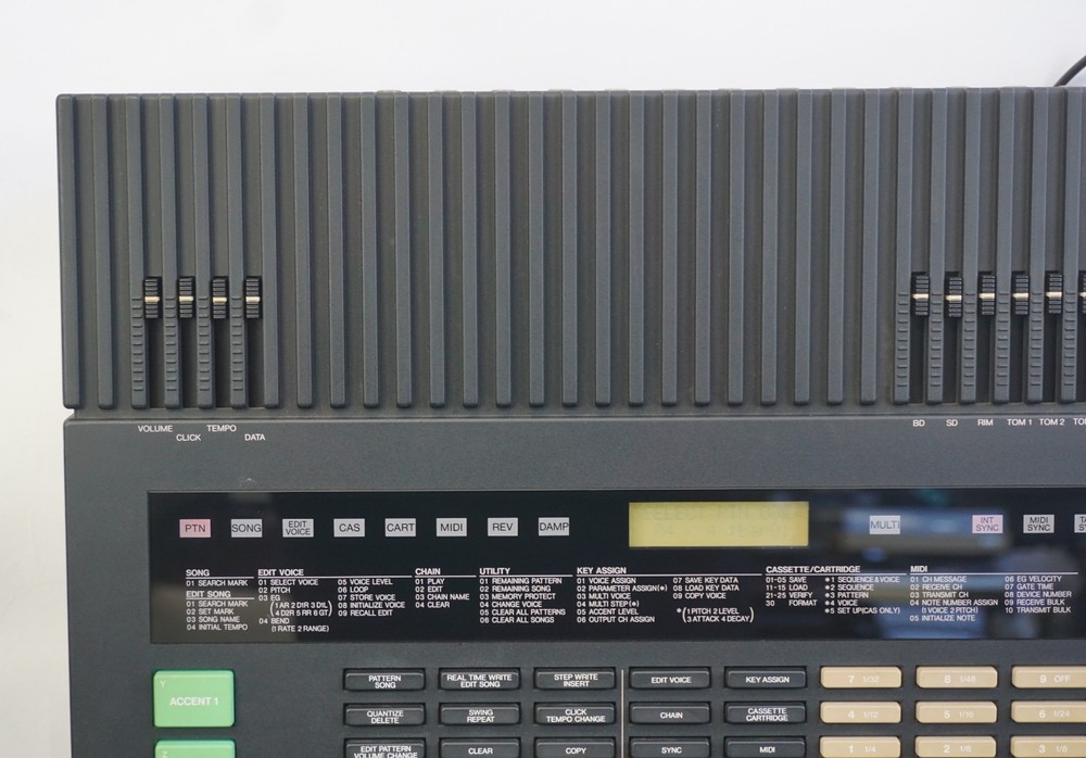 Yamaha RX5 80's Digital Rhythm Programmer - Drum Machine Sequencer W/ Road Case