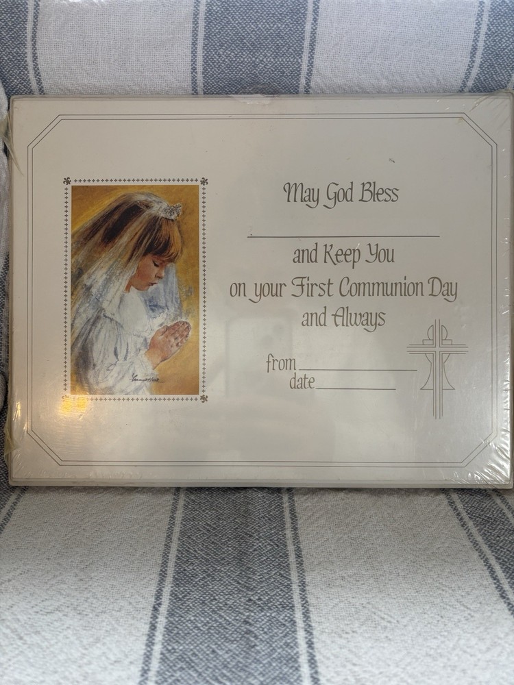 1st Communion Plaque