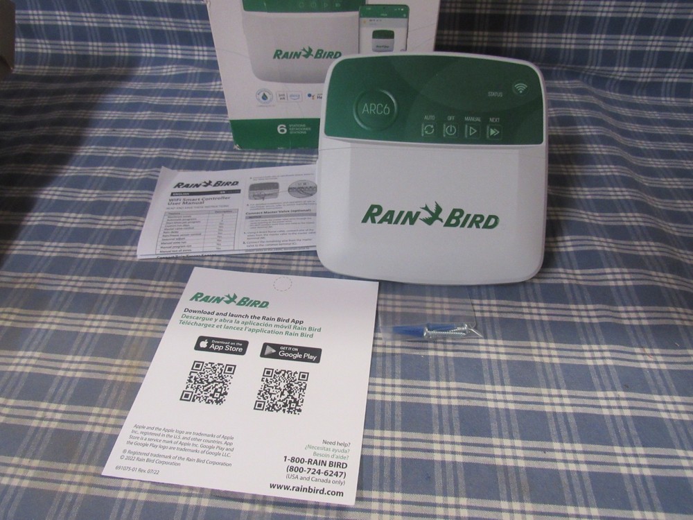Rain Bird ARC6 (6) Zone App Based Irrigation Controller (Open Box) FREE SHIPPING