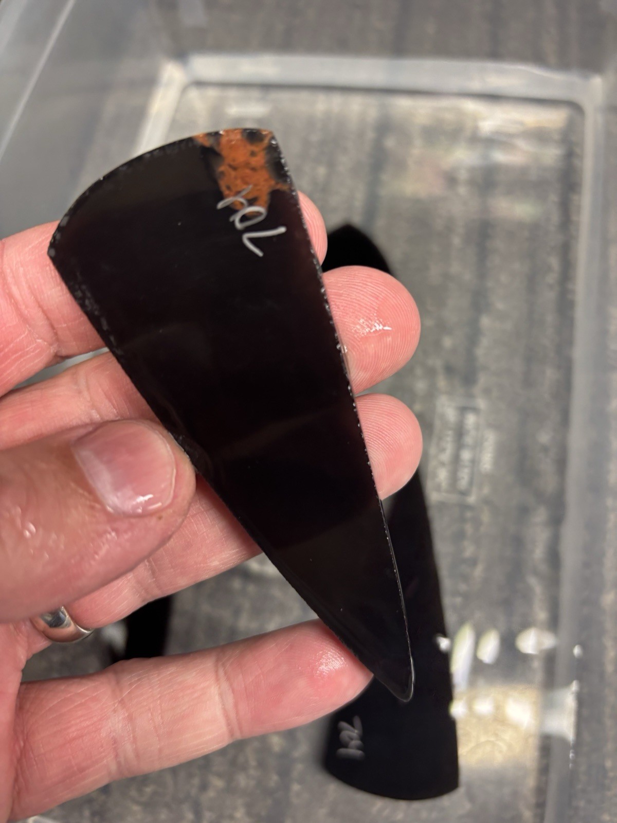 Elko Flint Knapping Preform Practice Blank For Making Arrow Head Triple Flow