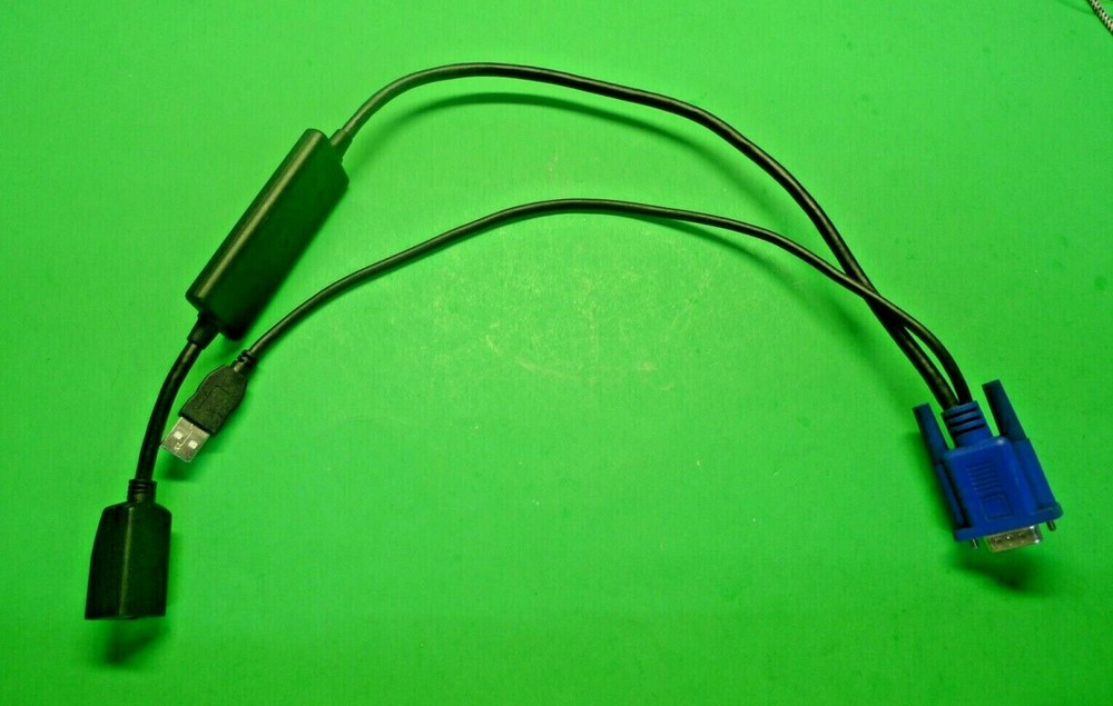 Genuine Dell Server Interface Pod Switch VM-RJ45 Cable 520-538-501 DP880