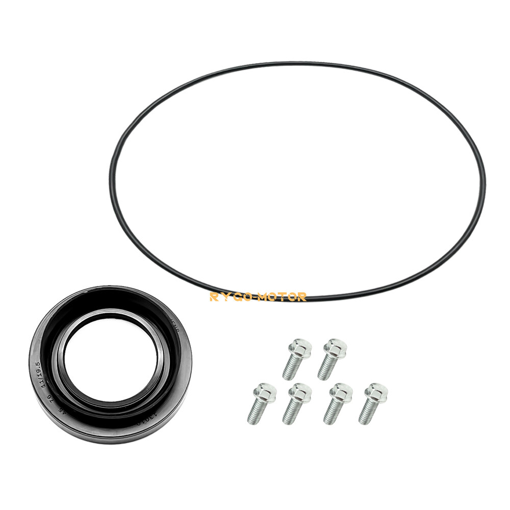 Rear Brake Drum Cover & Seal Kit For Honda Fourtrax 300 4x4 TRX300FW 1988-2000