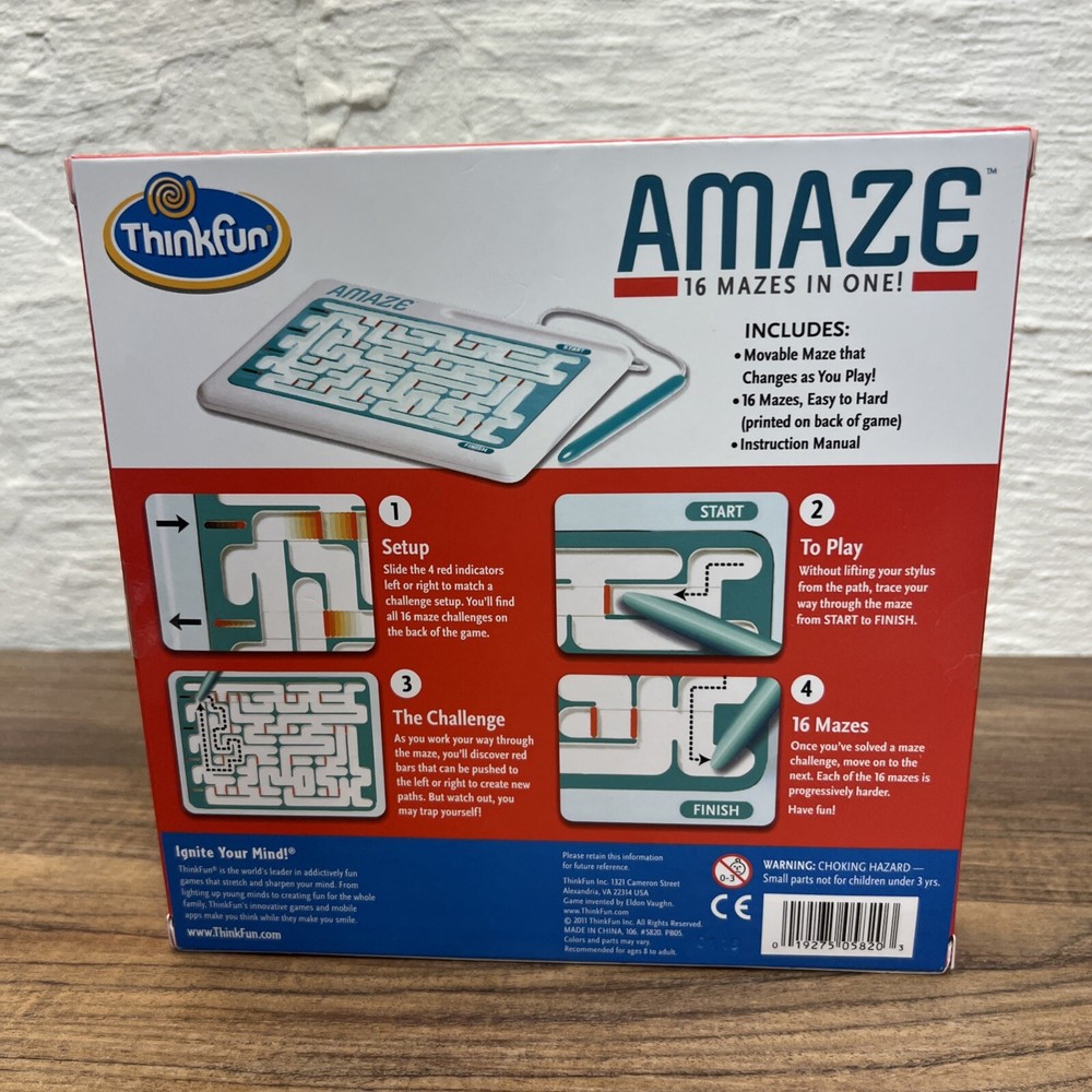 Thinkfun Amaze 16 Mazes in One!