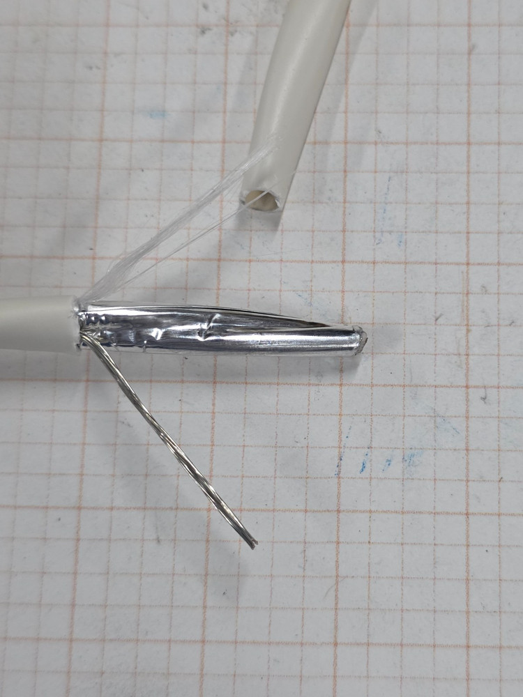 Belden 6100FE 14/2C Shielded Audio/Control/Speaker Cable Plenum CL2P White /50ft