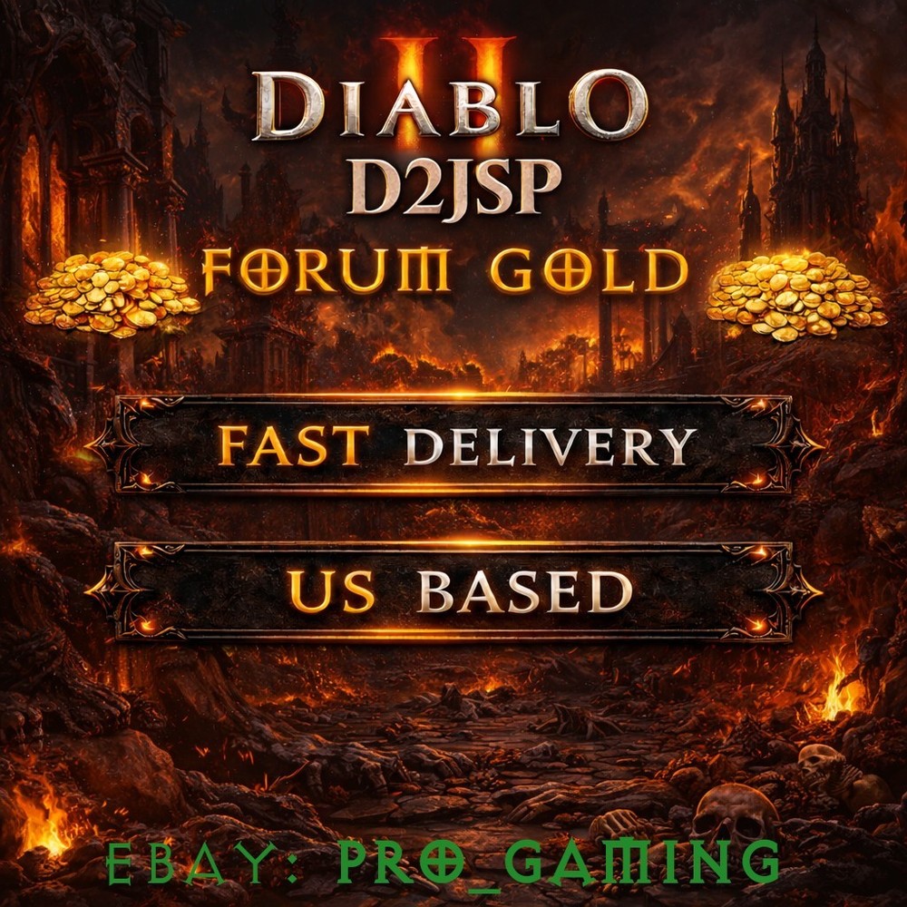 D2JSP Forum Gold 1000fg D2R D2 Resurrected D4 FG