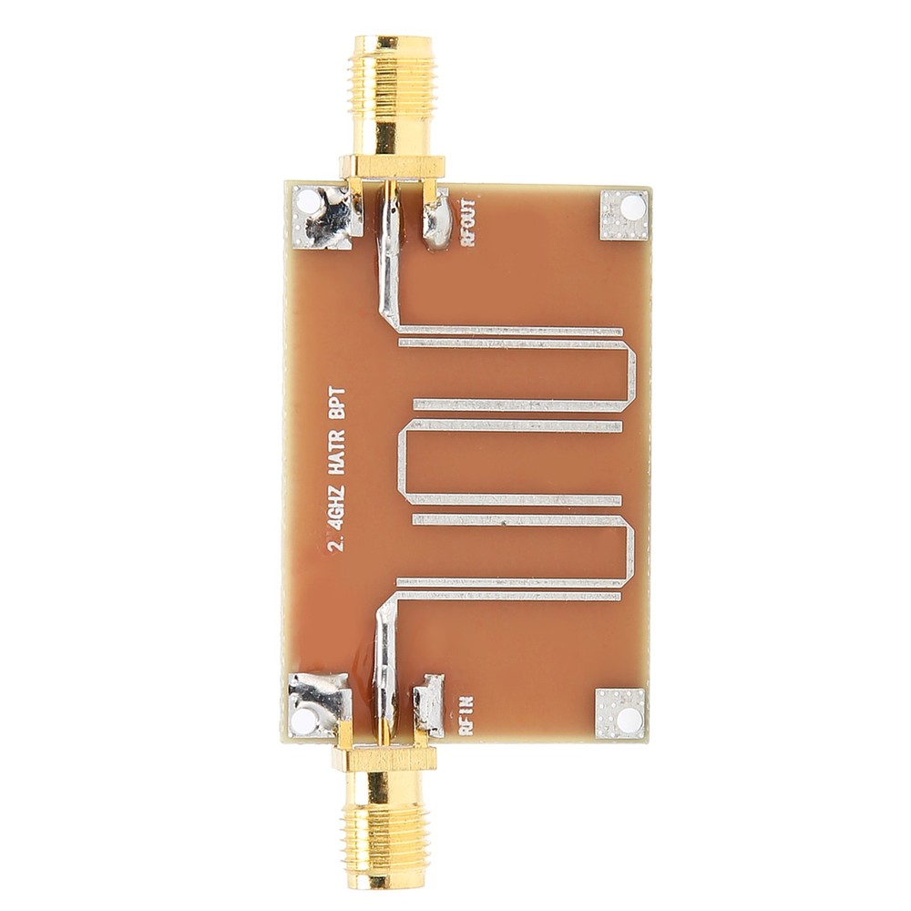 Bandpass Filter Module Microstrip Signal Board 2.4GHz Accessory Electronic Compˇ