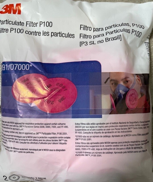 Particulate Filter P100 2091/07000 - 2 filter pack