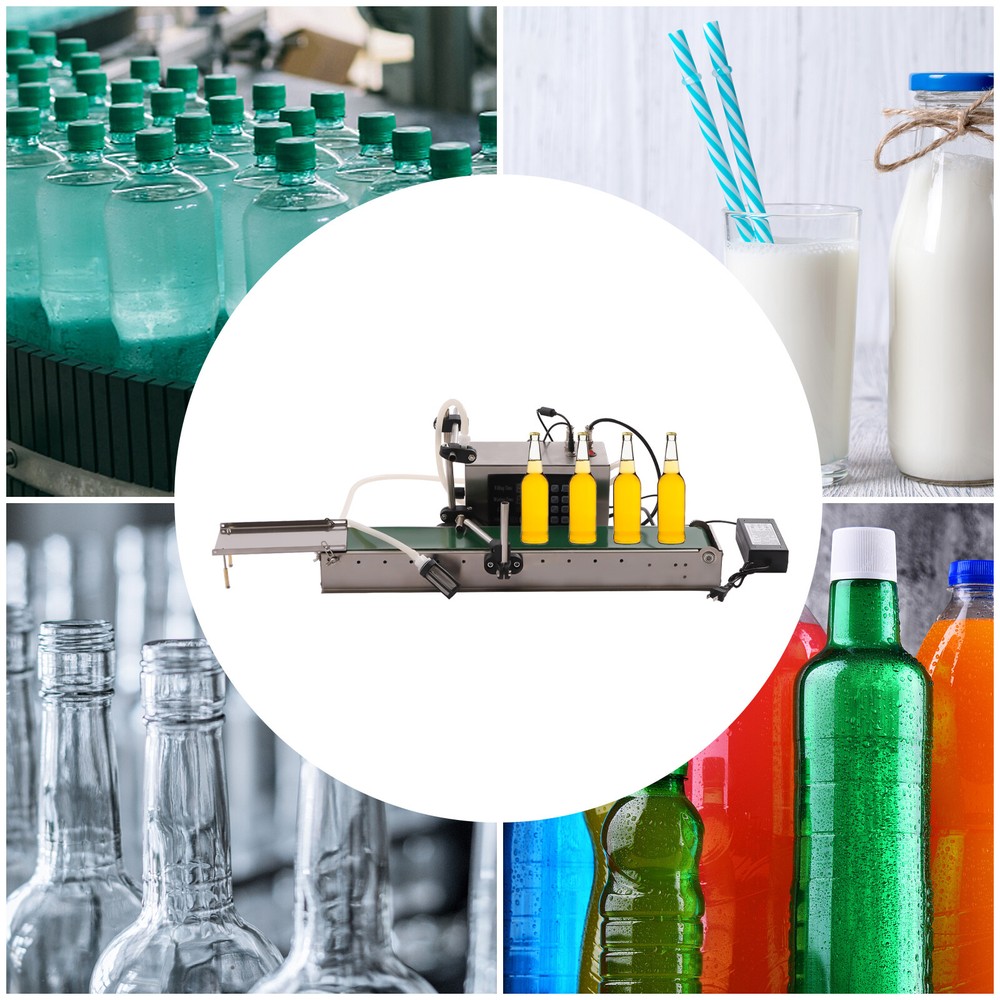 1 head Liquid Filling Machine automatic conveyor