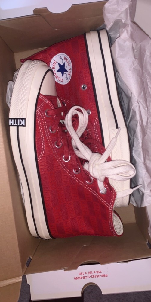 KithXconverse High Top red Men 6