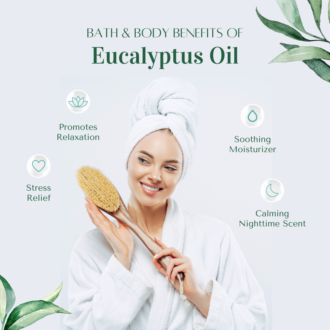 Eucalyptus Globulus Essential Oil 100% Pure Free Shipping Many Sizes