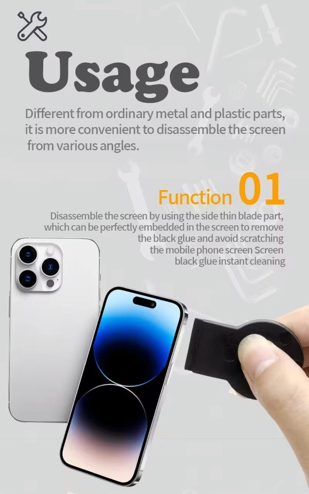 RK 5PC Plastic Opening Pry Tool for Smartphone/Tablets GPS PDA Screen LCD repair