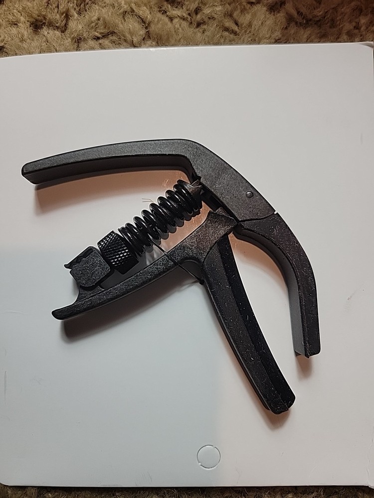 D'Addario Artist Carbon Capo - Black Prototype