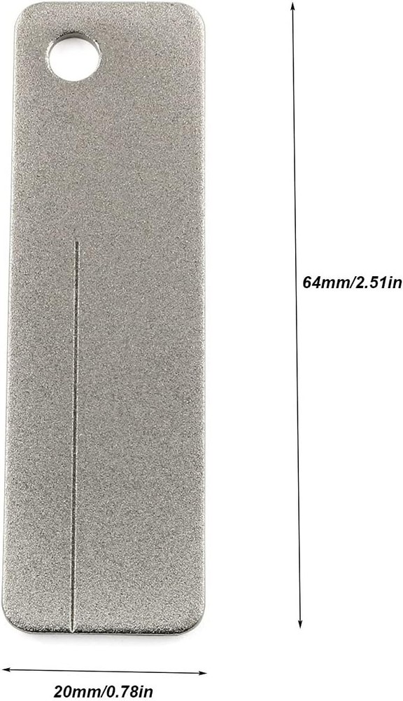 Lightweight Diamond Grindstone Sharpener - Essential Tool for Adventurers