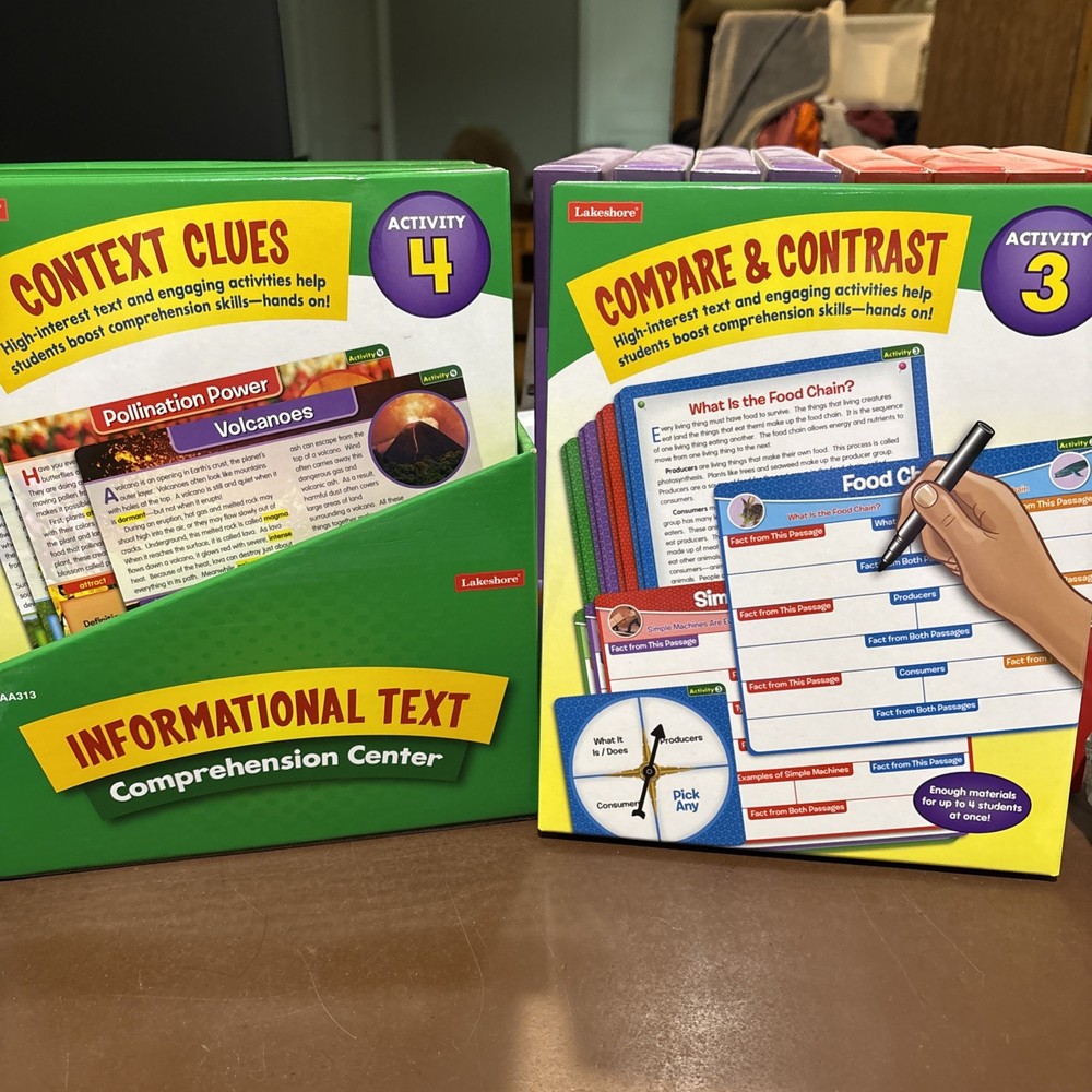 Informational Text Comprehension Center Grade Three