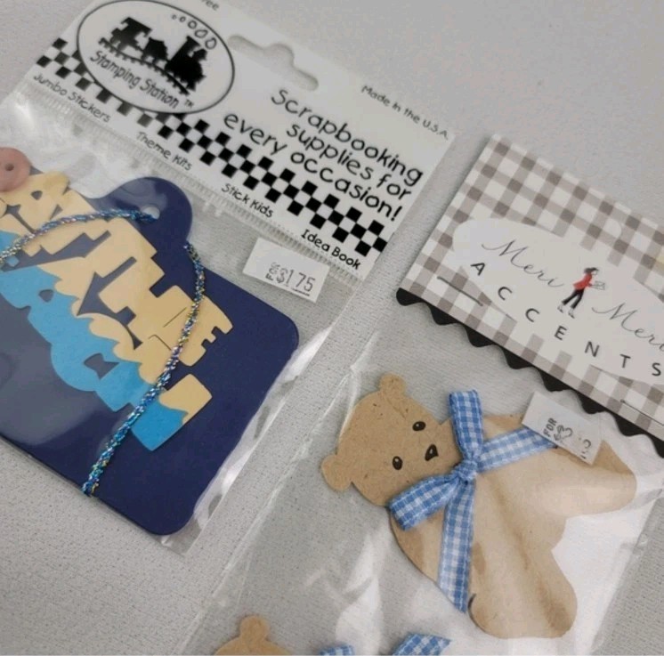 Scrapbook Supplies Lot