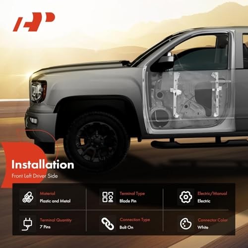 Power Window Regulator Front Driver Side Compatible with Chevy Cruze 2011