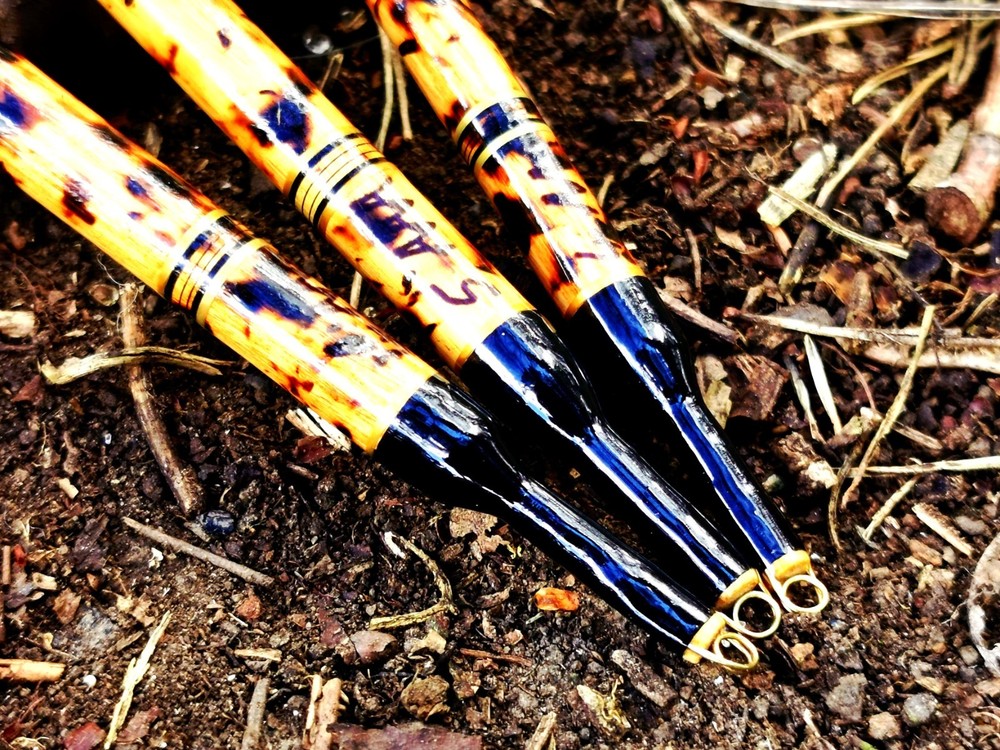 Handmade Scorched Carp Stalker Floats