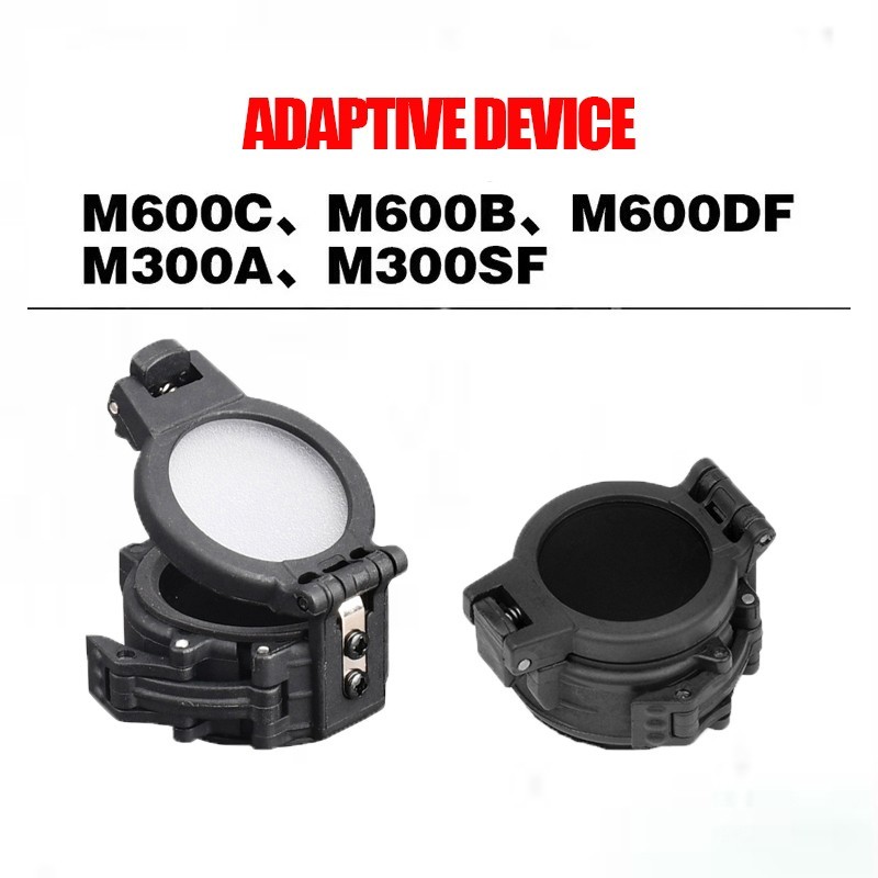 WADSN M300 M600 Tactical Flashlight Lamp Diffuser Cap 25mm Scoutlight Adapter