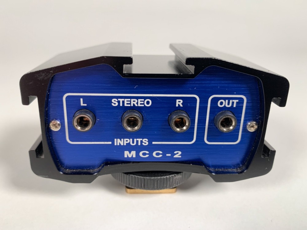 BeachTek MCC-2 2-Channel Audio Adapter / Bracket Combo