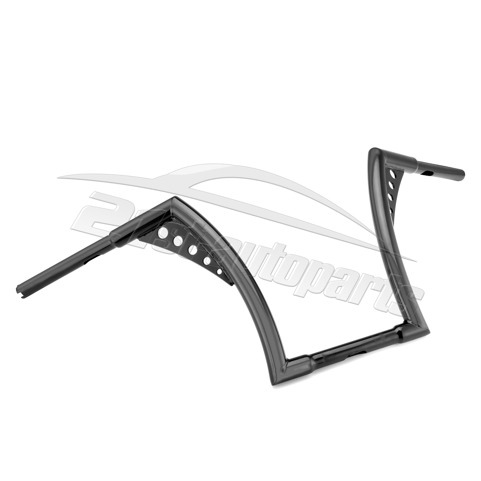 10" 12" 14" 16" Rise Ape Hangers Handlebars For Harley Softail Dyna Sportster XL