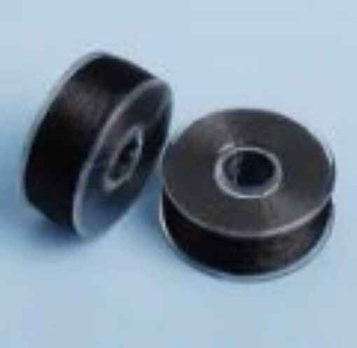 NEB 24ct Prewound Plastic Bobbins Black