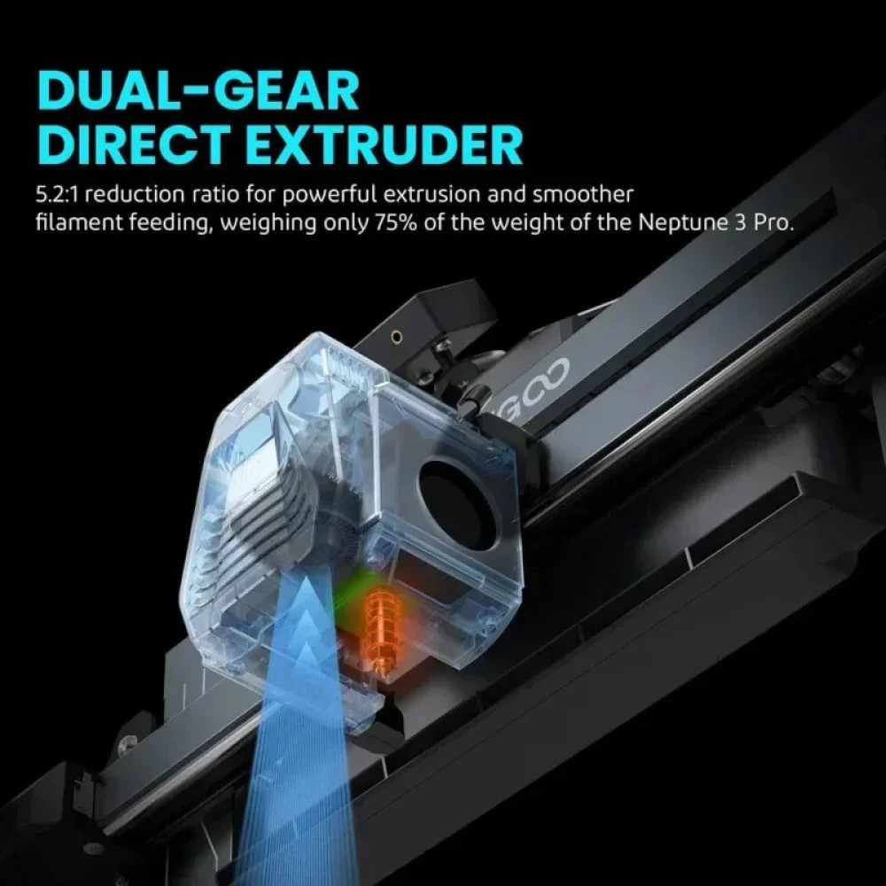For original ELEGOO Neptune 4 Pro 3D printer Extrusion head kit