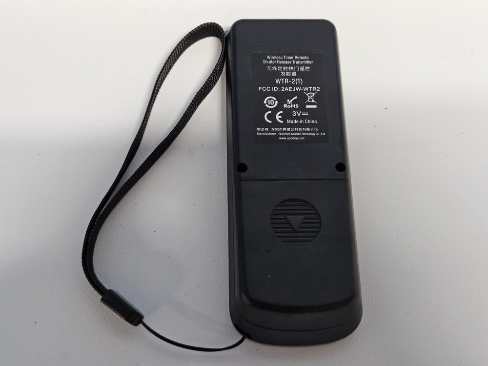 READ AD Aodelan WTR-2 Wireless Timer Remote Shutter Release - New in Open Box