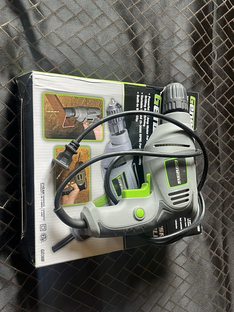 Genesis 3/8” VSR Electric Drill