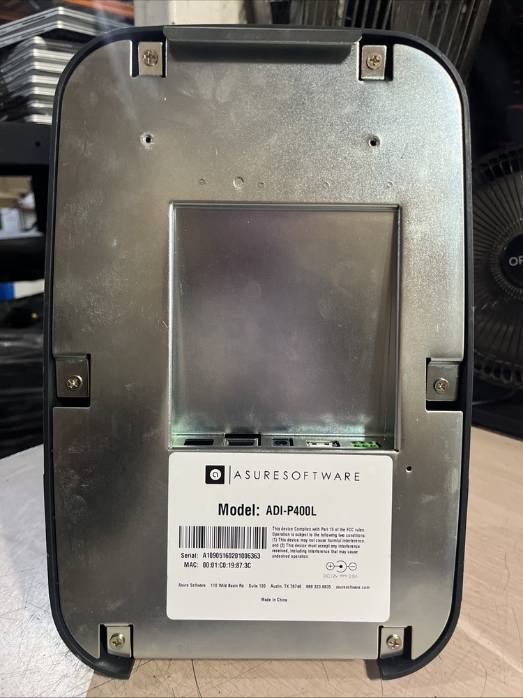 ASURE SOFTWARE ADI-P400L TIMECLOCK