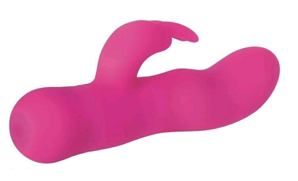 Evolved Sugar Bunny Silicone Vibrating Rabbit Pink 🩷 Dildo *🆓 Shipping*